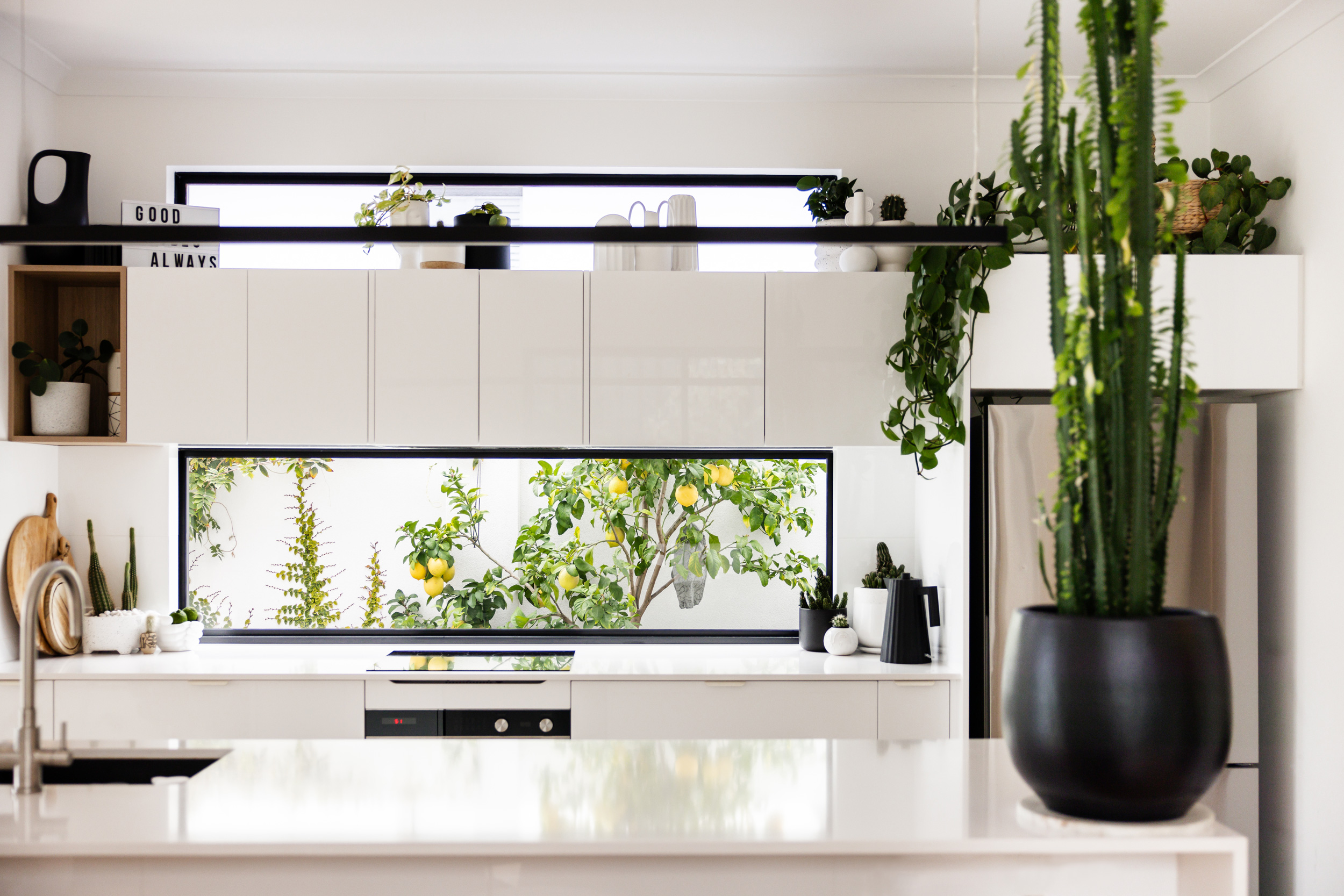 Beautifully designed kitchen in new home in Perth